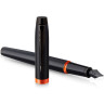 Перьевая ручка PARKER IM VIBRANT RINGS FLAME ORANGE BT F 2172943